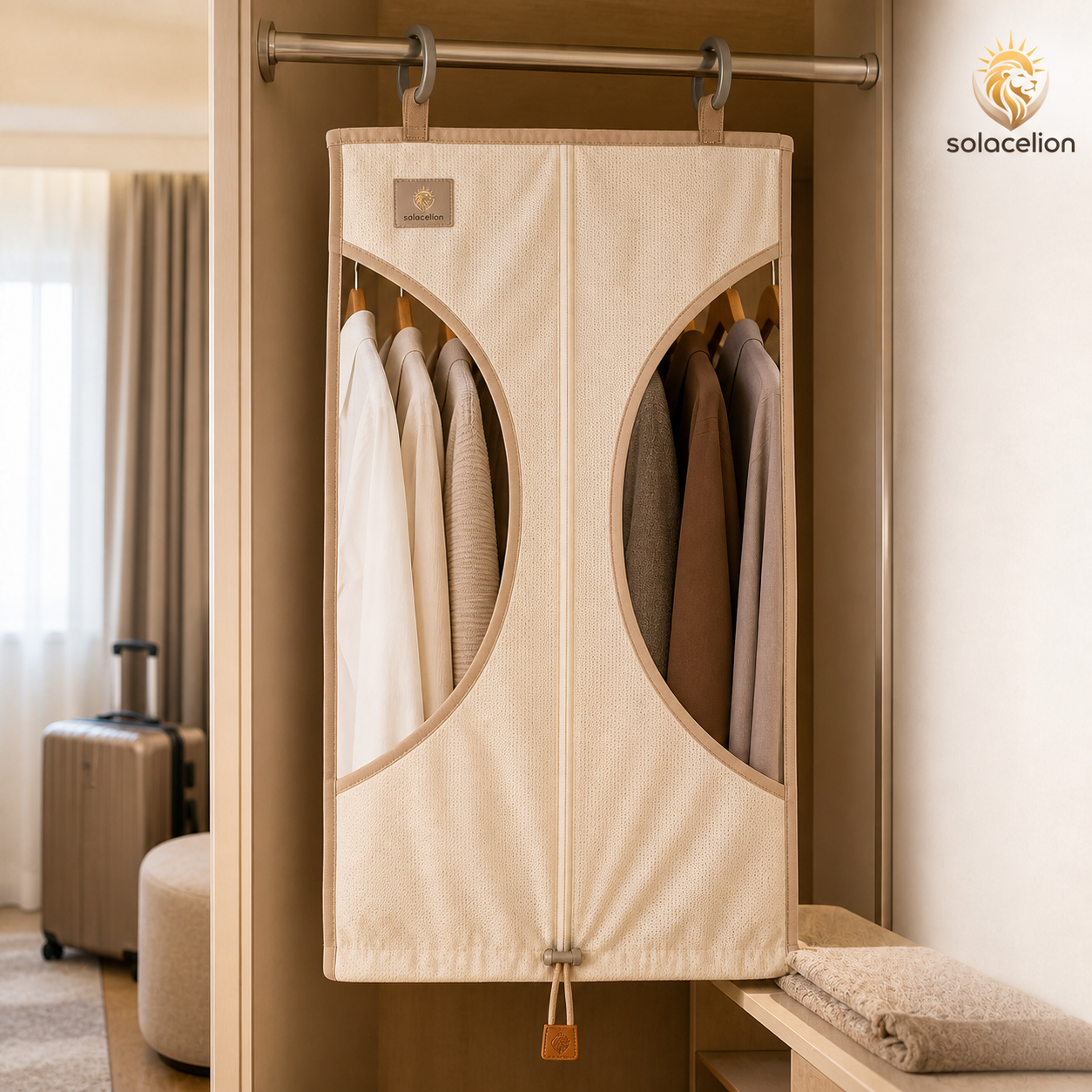 Solacelion™ Hotel Closet Order Veil